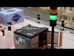 QR Code piano laterale superiore della data del codice a barre di Label Applicator For della stampante