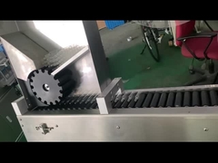 Etichettatrice della fiala di vetro automatica dell'erba YM215 per l'applicatore dell'etichetta della fiala dell'autoadesivo del tubo del plasitc