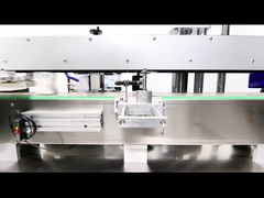 Flat bottle wrap around labeling machine (bottiglia piana avvolta intorno alla macchina per l'etichettatura)